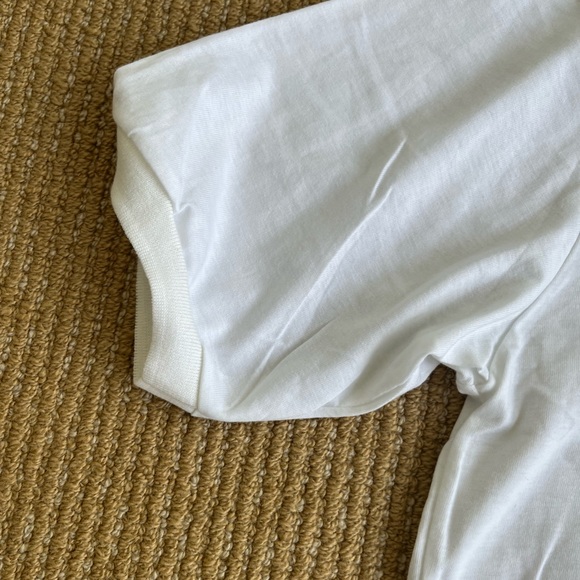 Outer Banks Vintage White USA Hockey Embroidered Men’s Polo NWOT Made in USA XL - Picture 6 of 12